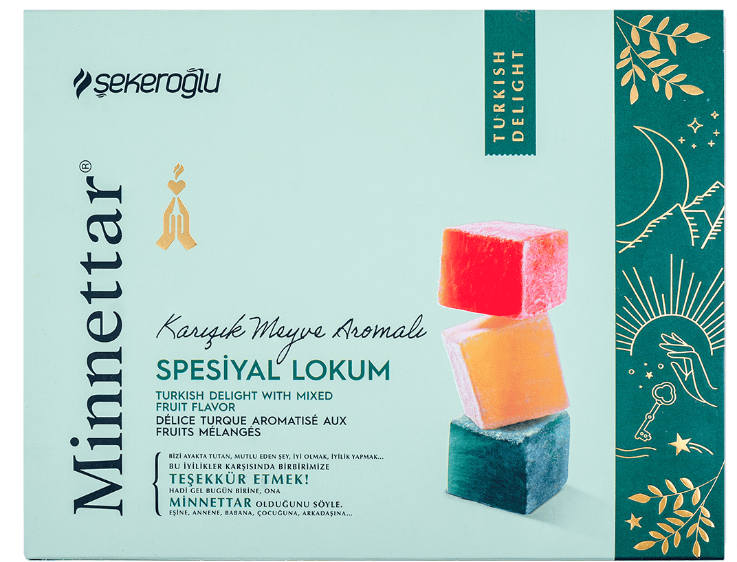 Karışık Meyve Aromalı Spesiyal Lokum